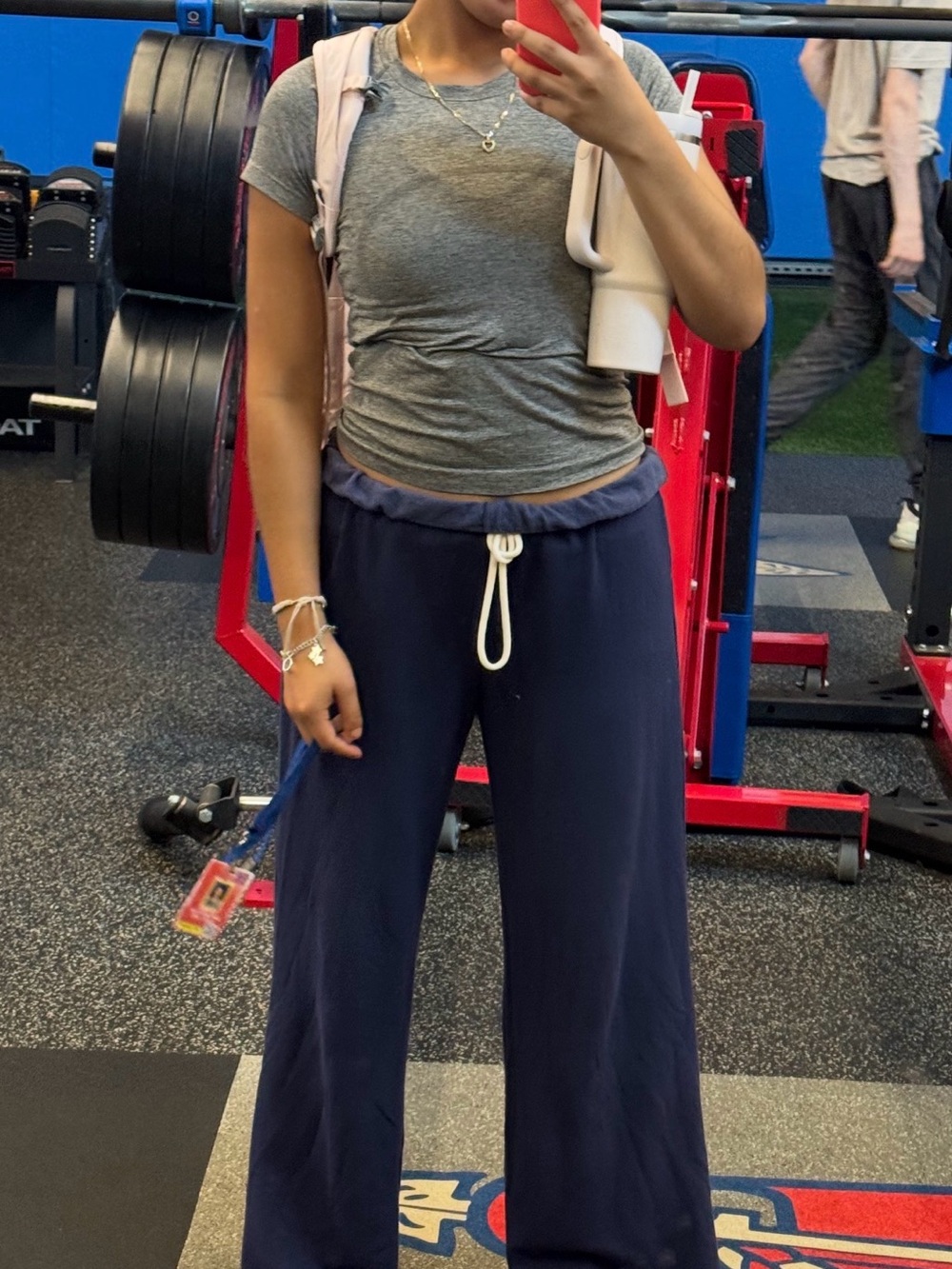 Lululemon grey work out shirt !